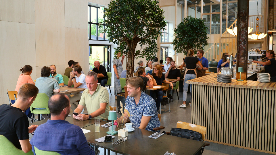 Voorbij een perfecte lunch, bij Ketelhuis aan de Werf