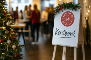 Kerstborrel bij Ketelhuis aan de Werf